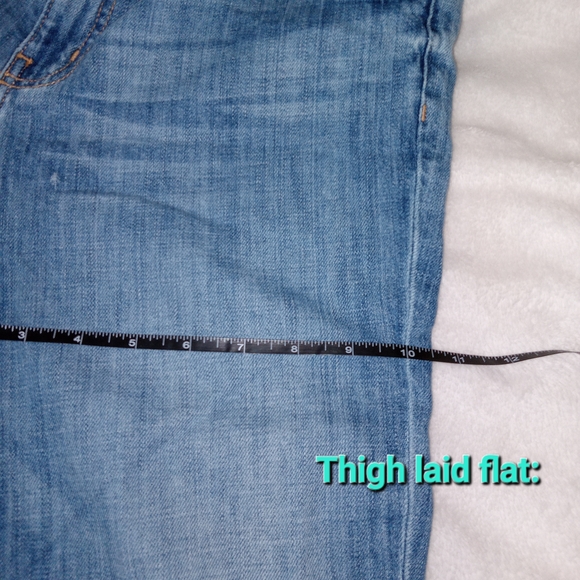 Current/Elliott High Waist Bell Jeans Canteen Blue 70s High Rise Flare Sz 29 EUC - Picture 10 of 14